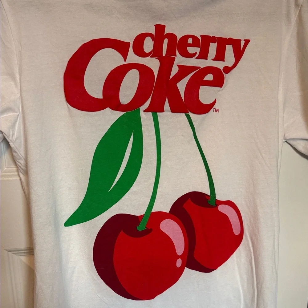 NWOT Cherry Coke T-Shirt Sz small - Picture 2 of 6